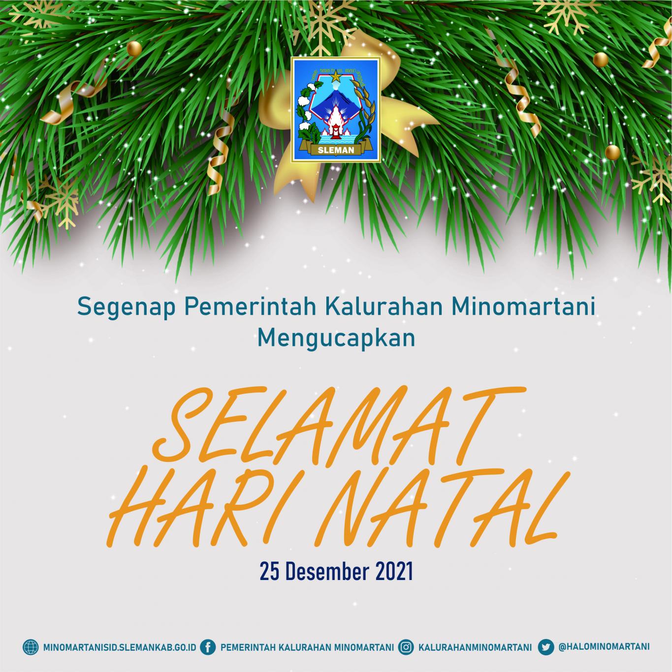 Selamat Natal Tahun 2021