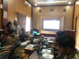 Kalurahan Minomartani Menghadiri Bimbingan Teknis Pengelolaan Sistem Informasi Desa Versi 2