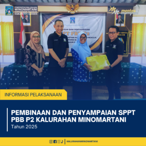 Pemerintah Kalurahan Minomartani Gelar Pembinaan dan Penyampaian SPPT PBB P2 Tahun 2025