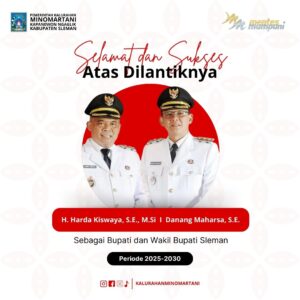 Selamat dan Sukses atas Pelantikan Bupati Sleman dan Wakil Bupati Sleman