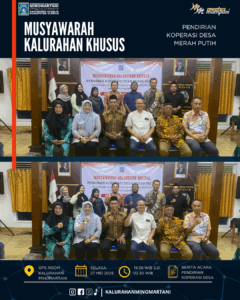 Kalurahan Minomartani Gelar Muskalsus Pendirian Koperasi Desa Merah Putih untuk Perkuat Ekonomi Kerakyatan