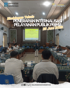 Sinergi untuk Pelayanan Terbaik: Bimtek Internalisasi Pelayanan Publik Prima Kalurahan Minomartani