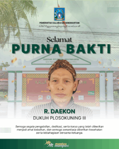 Matur Nuwun, Bapak R. Daekon!