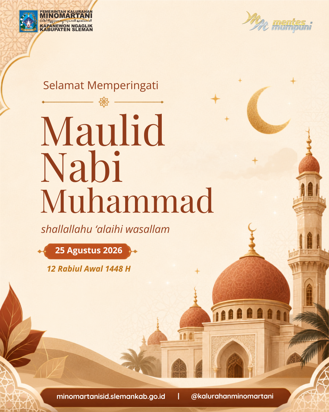 Maulid Nabi Muhammad 1448 H: Meneladani Akhlak Mulia dan Kepedulian kepada Sesama